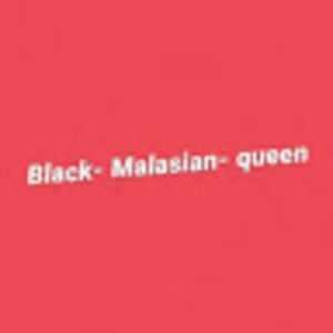 Meet your Posher, Black- malasian-